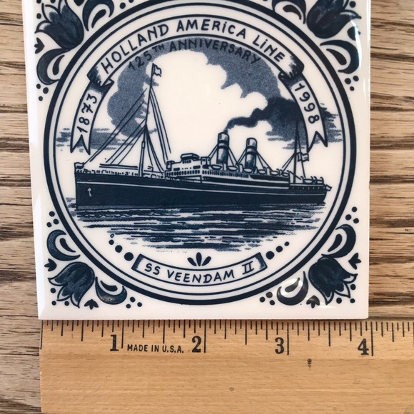 3 VTG Holland America Tiles - Picture 7 of 8